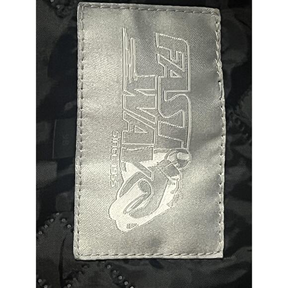 Fastway Motorcycle Jacket Mens Small Black Touring Armor Reflective CE EN1621 - Picture 7 of 16